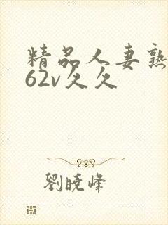 精品人妻熟女a62v久久