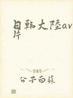 日韩大陆av毛片