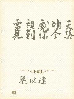 电视剧明天也想见到你全集在线观看