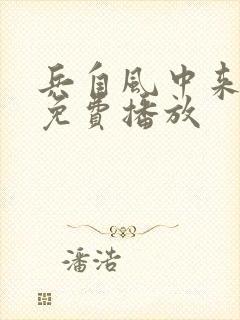 兵自风中来全集免费播放