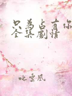 只为占有你短剧全集剧情