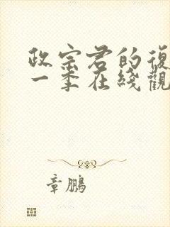 政宗君的复仇第一季在线观看