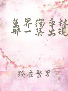 万界独尊林天奇哪一集出现