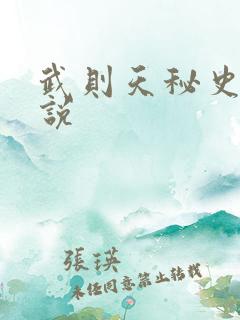 武则天秘史 小说