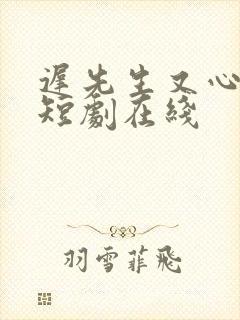 迟先生又心动了短剧在线