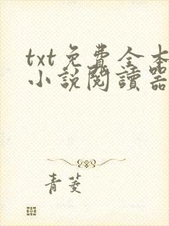 txt免费全本小说阅读器