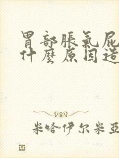 胃部胀气屁多是什么原因造成的