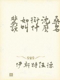 裴如衔沈桑宁小说叫什么名字