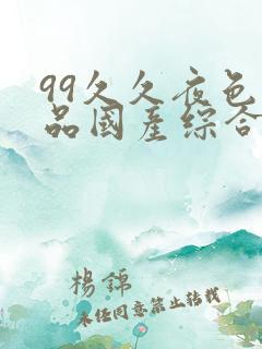 99久久夜色精品国产综合