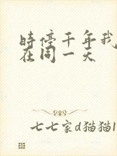 时停千年我被困在同一天