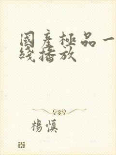 国产极品一线在线播放