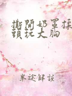 撕开奶罩揉吮奶头玩大胸