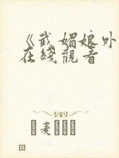 《武媚娘外传》在线观看