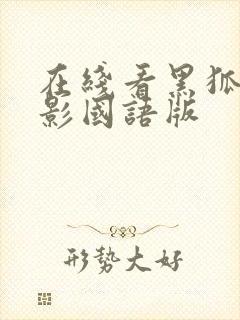 在线看黑狐之风影国语版