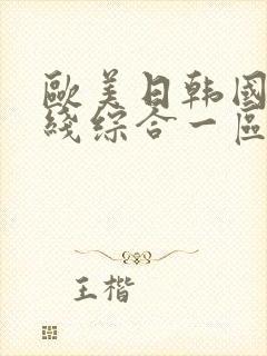 欧美日韩国产在线综合一区