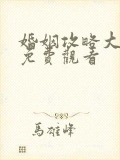 婚姻攻略大全集免费观看