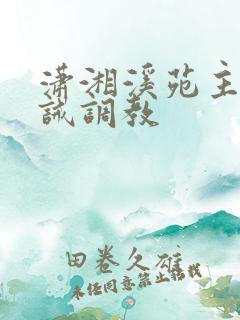 潇湘溪苑主奴训诫调教