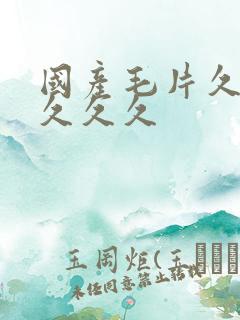 国产毛片久久久久久久