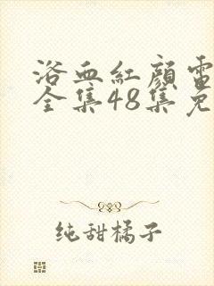 浴血红颜电视剧全集48集免费观看