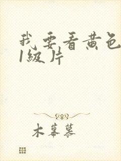 我要看黄色录像1级片