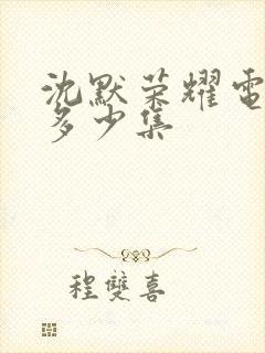 沈默荣耀电视剧多少集