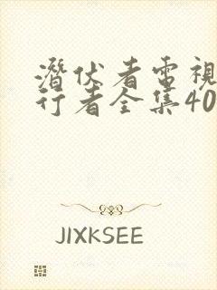 潜伏者电视剧潜行者全集40集免费观看