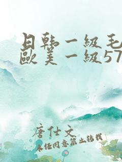 日韩一级毛一片欧美一级57