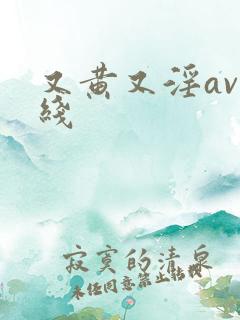 又黄又淫av在线