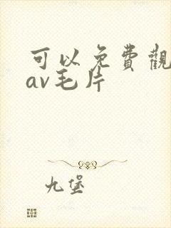 可以免费观看的av毛片