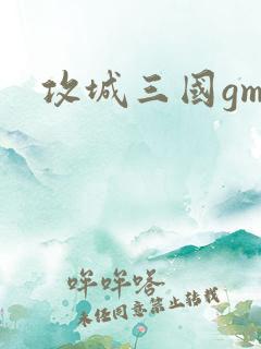 攻城三国gm