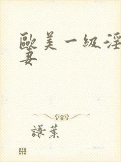 欧美一级淫片人妻