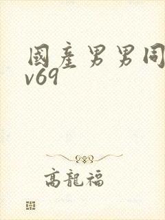 国产男男同志gv69