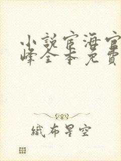 小说宦海官途秦峰全本免费阅读