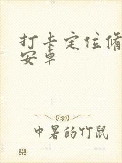 打卡定位修改器安卓