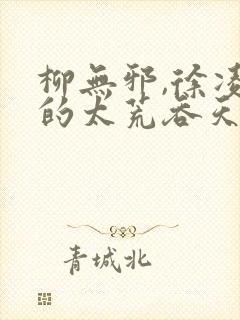 柳无邪,徐凌雪的太荒吞天诀