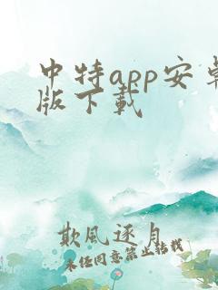 中特app安卓版下载