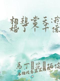 相亲当天:我闪婚了个千亿富翁