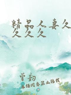 精品人妻久久久久久久