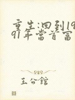 重生:回到1991年当首富章节