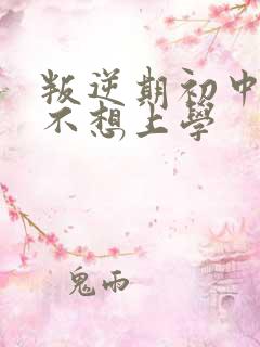 叛逆期初中男孩不想上学