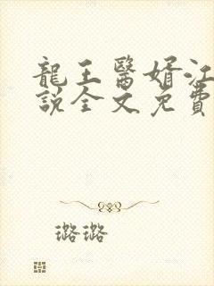 龙王医婿江辰小说全文免费阅读