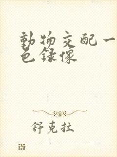 动物交配一级黄色录像