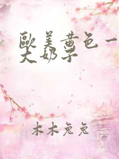 欧美黄色一级带大奶子