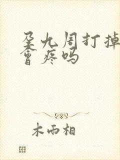 孕九周打掉宝宝会疼吗