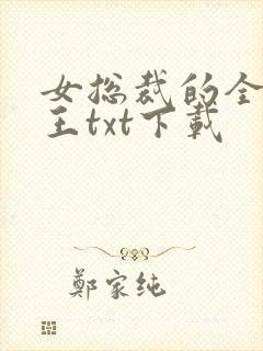 女总裁的全能兵王txt下载