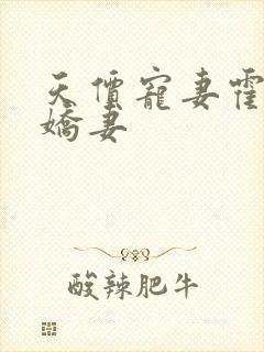 天价宠妻霍总小娇妻