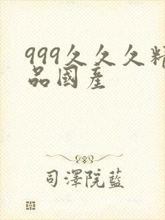 999久久久精品国产