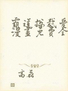 霸道总裁爱上我漫画免费全集