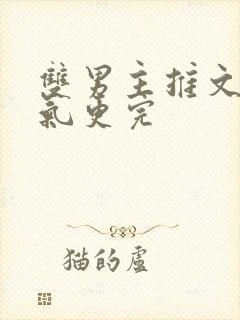 双男主推文一口气更完