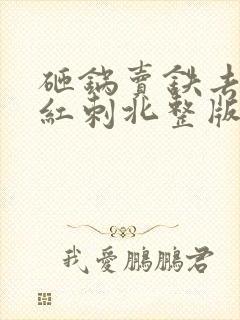 砸锅卖铁去上学红刺北整版全文下载